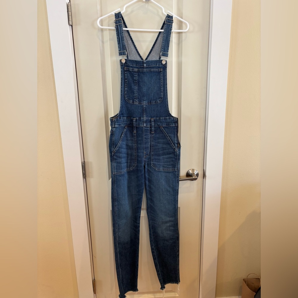 Madewell Women's Classic Blue Jeans Overalls